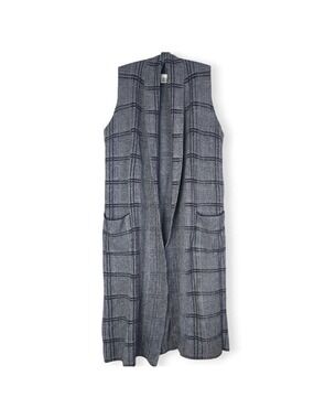 Max Studio Sweater Vest Duster size Large